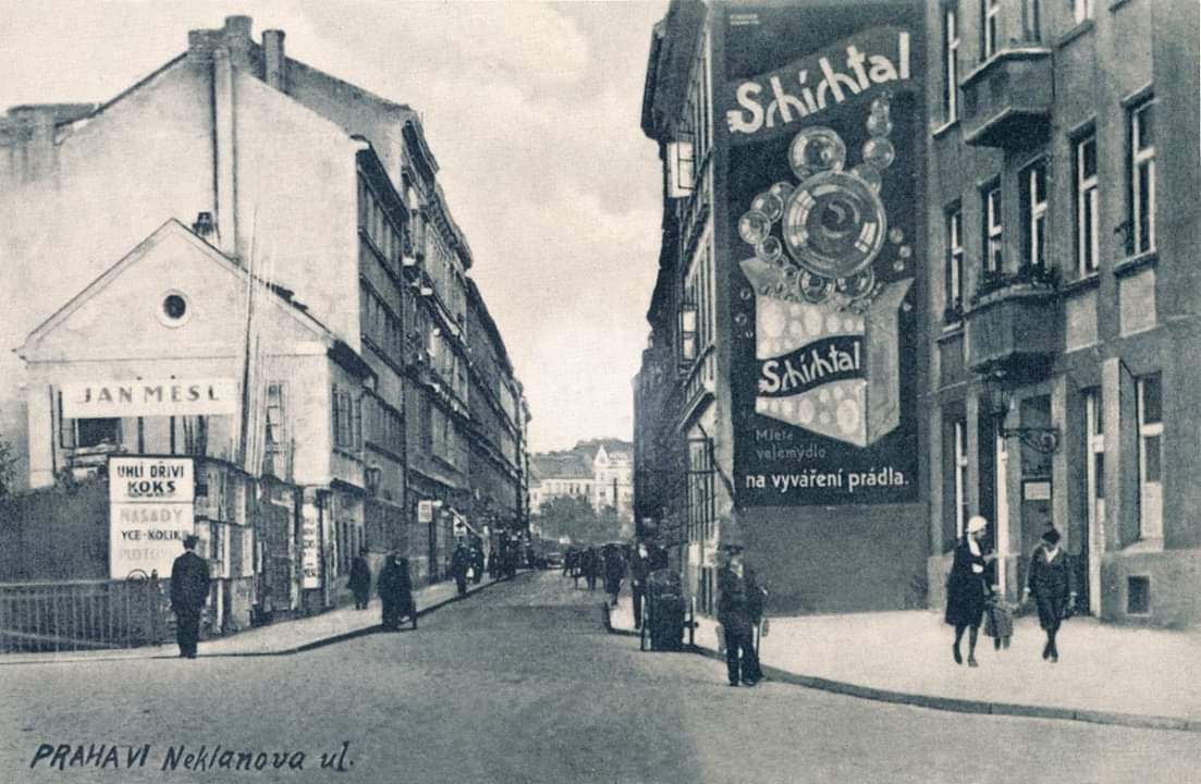 Historic photograph of Neklanova street